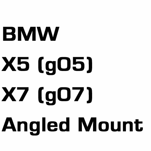 브로딧 BMW X5 19 ~ (G05)  X7 19 ~ (G07) angled mount