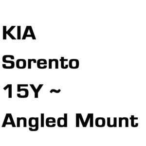 브로딧 Kia Sorento 15~  angled mount